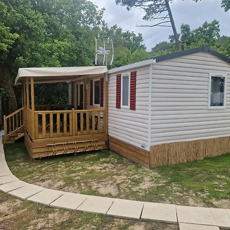 Mobil'home Confort Campingplatz Lège-Cap-Ferret